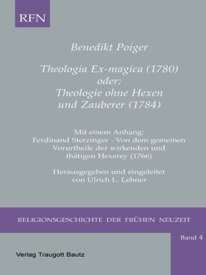 cover image of Theologia Ex-magica (1780) oder